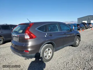 2015 Honda CR-V LX with VIN 3CZRM3H37FG703086, listed as a Copart auction lot 80161134 with 150,684 mi miles and Salvage Title. Bid and sale history available at carsss.com. Image 3.