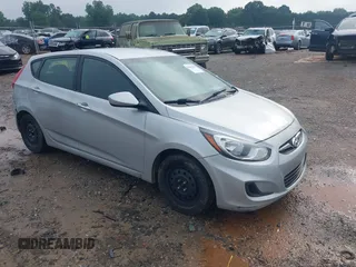 2014 Hyundai Accent GS with VIN KMHCT5AE4EU188772, listed as a IAAI auction lot 42483290 with 112,449 mi miles and . Bid and sale history available at DreamBid. Image 1.
