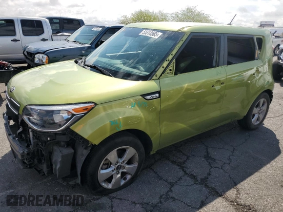 2019 Kia Soul z VIN KNDJN2A24K7920774, wystawiony jako Copart lot #55518585 z przebiegiem 28 858 mil mil oraz Szkoda całkowita • Salvage title. Historia ofert i sprzedaży dostępna na DreamBid. Obrazek 1.