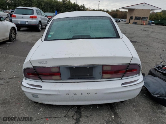 2000 Buick Park Avenue with VIN 1G4CW54K0Y4273525, listed as a Copart auction lot 80520724 with 0 mi miles and Non Repairable. Bid and sale history available at carsss.com. Image 6.