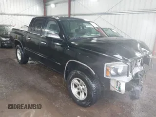 2006 Dodge Dakota ST with VIN 1D7HE28N66S707560, listed as a IAAI auction lot 41982933 with 150,775 mi miles and . Bid and sale history available at carsss.com. Image 1.