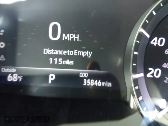 2022 Toyota Highlander XSE with VIN 5TDLZRAH6NS137265, listed as a IAAI auction lot 41300574 with 35,846 mi miles and . Bid and sale history available at DreamBid. Image 7.