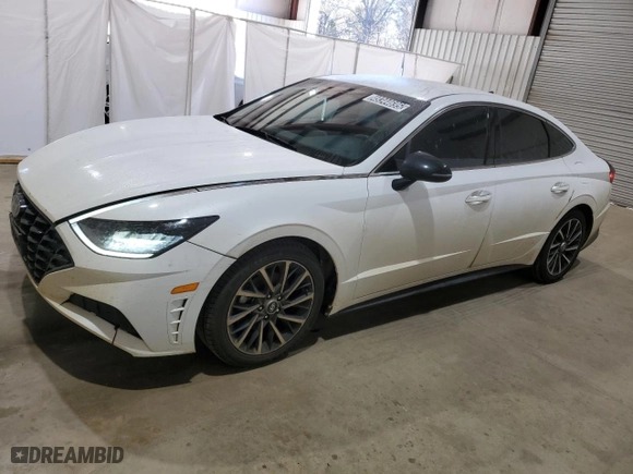 2020 Hyundai Sonata SEL Plus with VIN 5NPEJ4J29LH033841, listed as a Copart auction lot 49344695 with 182,389 mi miles and Clean Title. Bid and sale history available at carsss.com. Image 1.