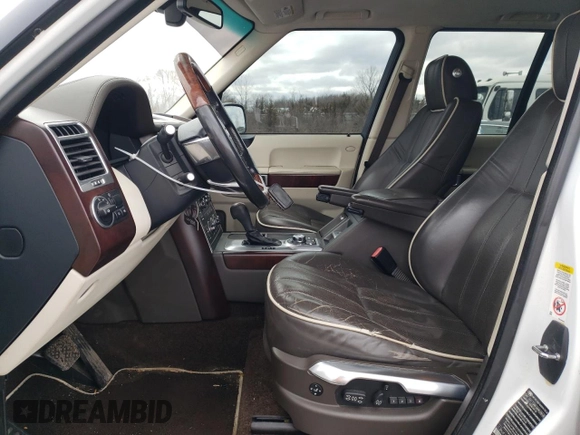 2012 Land Rover Range Rover HSE Lux with VIN SALMF1D45CA372976, listed as a Copart auction lot 48302545 with 178,639 mi miles and Salvage title. Bid and sale history available at DreamBid. Image 7.