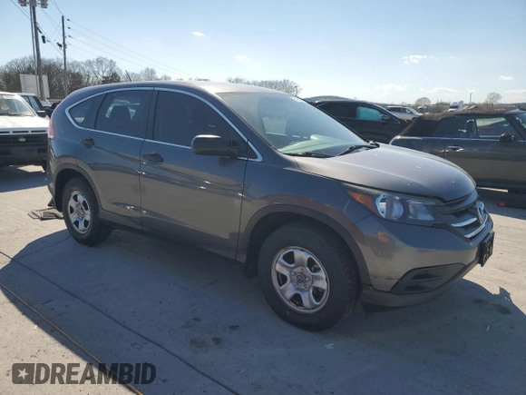 2014 Honda CR-V LX with VIN 2HKRM4H32EH636415, listed as a Copart auction lot 50499985 with 101,466 mi miles and Salvage Title. Bid and sale history available at carsss.com. Image 4.