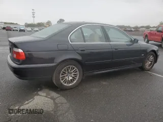 2001 BMW 5 Series 530iA with VIN WBADT63441CF05226, listed as a Copart auction lot 74981094 with 78,490 mi miles and Salvage Title. Bid and sale history available at carsss.com. Image 3.