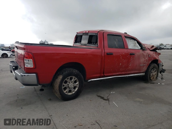 2021 Ram 2500 Tradesman with VIN 3C6UR5CL3MG509955, listed as a Copart auction lot 48701105 with 134,225 mi miles and Salvage Title. Bid and sale history available at carsss.com. Image 3.