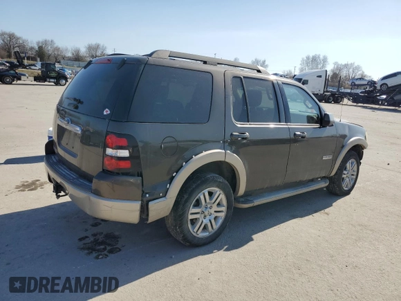 2008 Ford Explorer Eddie Bauer with VIN 1FMEU74878UA61719, listed as a Copart auction lot 48486165 with 189,373 mi miles and Salvage Title. Bid and sale history available at carsss.com. Image 3.