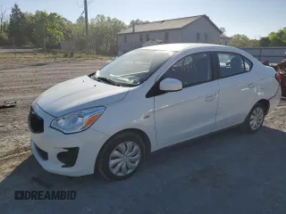 2020 Mitsubishi Mirage G4 ES with VIN ML32F3FJ2LHF07082, listed as a Copart auction lot 53023144 with 14,948 mi miles. Bid and sale history available at carsss.com. Image 1.