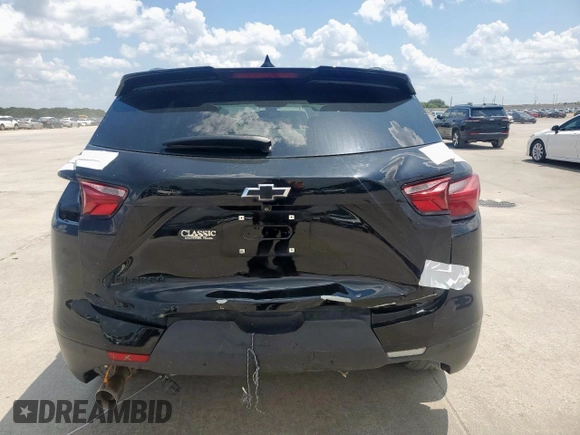 2021 Chevrolet Blazer LT with VIN 3GNKBCRS2MS537032, listed as a Copart auction lot 63701765 with 73,874 mi miles and Salvage title. Bid and sale history available at DreamBid. Image 6.