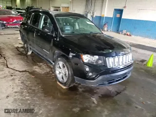 2016 Jeep Compass High Altitude Edition with VIN 1C4NJDEB1GD708457, listed as a Copart auction lot 53028065 with 67,549 mi miles and Salvage Title. Bid and sale history available at carsss.com. Image 14.