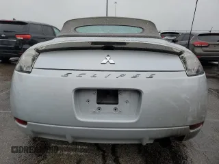 2007 Mitsubishi Eclipse GS with VIN 4A3AL25F77E003251, listed as a Copart auction lot 82020474 with 144,036 mi miles and Salvage Title. Bid and sale history available at carsss.com. Image 6.