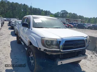 2008 Toyota Tacoma PreRunner with VIN 3TMJU62N48M058285, listed as a IAAI auction lot 42056337 with 198,289 mi miles and . Bid and sale history available at DreamBid. Image 1.