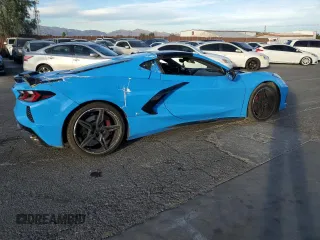 2021 Chevrolet Corvette 3LT with VIN 1G1YC2D45M5118887, listed as a Copart auction lot 76981044 with 0 mi miles and Salvage Title. Bid and sale history available at carsss.com. Image 3.