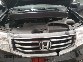 2013 Honda Pilot EX-L with VIN 5FNYF4H77DB061458, listed as a Copart auction lot 52008765 with 106,505 mi miles and Salvage title. Bid and sale history available at DreamBid. Image 13.