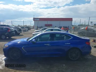 2019 Genesis G70 2.0T Advanced with VIN KMTG34LA1KU021793, listed as a IAAI auction lot 40461168 with 41,903 mi miles. Bid and sale history available at carsss.com. Image 14.