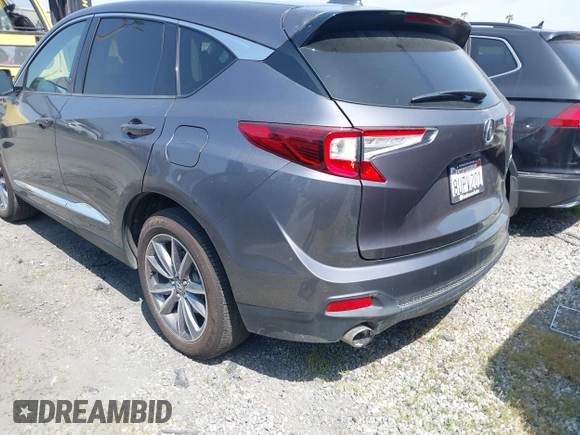 2021 Acura RDX Technology with VIN 5J8TC1H59ML005505, listed as a IAAI auction lot 41571125 with 46,451 mi miles and . Bid and sale history available at DreamBid. Image 3.