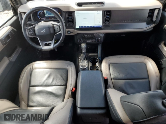 2022 Ford Bronco with VIN 1FMEE5DP4NLB67930, listed as a Copart auction lot 54741955 with 8,087 mi miles and Salvage title. Bid and sale history available at DreamBid. Image 8.