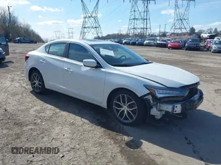 2021 Acura ILX w/Premium Package with VIN 19UDE2F70MA002237, listed as a IAAI auction lot 41863537 with 44,454 mi miles. Bid and sale history available at carsss.com. Image 1.