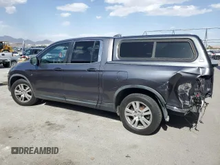 2017 Honda Ridgeline RT with VIN 5FPYK2F26HB008349, listed as a Copart auction lot 56672595 with 222,528 mi miles and Salvage title. Bid and sale history available at DreamBid. Image 2.