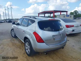 2007 Nissan Murano SL with VIN JN8AZ08T27W511679, listed as a IAAI auction lot 41511340 with 156,780 mi miles. Bid and sale history available at carsss.com. Image 3.