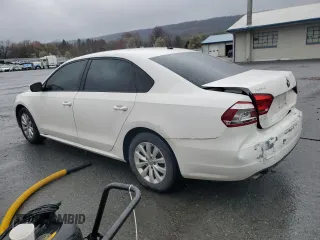2013 Volkswagen Passat S with VIN 1VWAP7A34DC103036, listed as a Copart auction lot 52183745 with 130,966 mi miles and Salvage title. Bid and sale history available at DreamBid. Image 2.