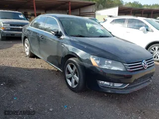 2015 Volkswagen Passat 1.8T S with VIN 1VWAT7A39FC104889, listed as a IAAI auction lot 41605567 with 88,610 mi miles. Bid and sale history available at carsss.com. Image 1.