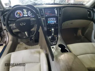 2017 Infiniti Q50 Signature Edition with VIN JN1EV7AP4HM738659, listed as a Copart auction lot 63896853 with 71,918 mi miles and Salvage title. Bid and sale history available at DreamBid. Image 8.