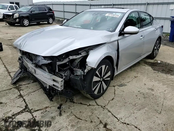 2019 Nissan Altima SV with VIN 1N4BL4DV7KC159344, listed as a Copart auction lot 57728725 with 53,747 mi miles and Salvage title. Bid and sale history available at DreamBid. Image 14.