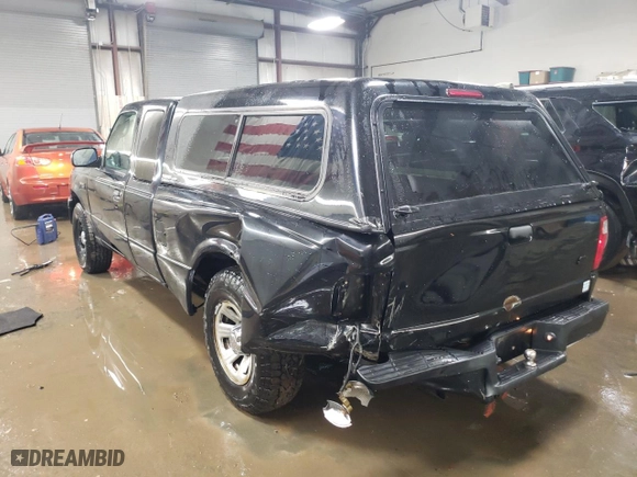 2005 Ford Ranger XLT with VIN 1FTYR44U35PB10164, listed as a Copart auction lot 44529615 with 142,072 mi miles and Salvage Title. Bid and sale history available at carsss.com. Image 2.