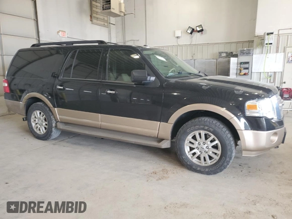 2013 Ford Expedition Max XLT with VIN 1FMJK1J55DEF29172, listed as a Copart auction lot 52540675 with 167,649 mi miles and Salvage title. Bid and sale history available at DreamBid. Image 4.