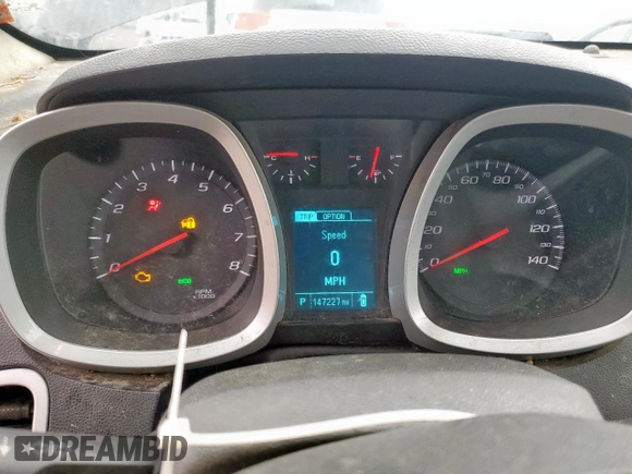 2013 Chevrolet Equinox LS with VIN 2GNALBEK3D1155743, listed as a Copart auction lot 51187085 with 147,227 mi miles and Clean Title. Bid and sale history available at DreamBid. Image 9.