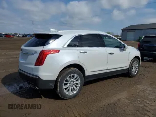 2017 Cadillac XT5 FWD with VIN 1GYKNARS0HZ157551, listed as a Copart auction lot 55281725 with 144,077 mi miles and Clean title. Bid and sale history available at DreamBid. Image 3.