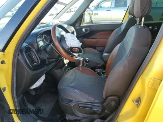 2014 FIAT 500L Trekking with VIN ZFBCFADH2EZ003778, listed as a Copart auction lot 46071835 with 71,665 mi miles and Salvage Title. Bid and sale history available at DreamBid. Image 7.