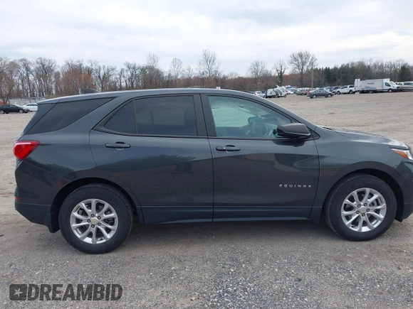 2020 Chevrolet Equinox LS with VIN 2GNAXHEV6L6279184, listed as a IAAI auction lot 41836935 with 19,164 mi miles and . Bid and sale history available at DreamBid. Image 13.
