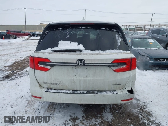 2023 Honda Odyssey Touring with VIN 5FNRL6H84PB048916, listed as a IAAI auction lot 41325052 with 50,290 mi miles and . Bid and sale history available at DreamBid. Image 16.