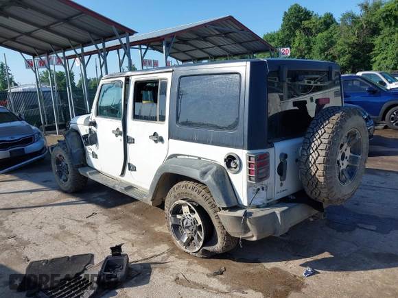 2016 Jeep Wrangler Unlimited Sport z VIN 1C4BJWDG5GL257423, wystawiony jako IAAI lot #42530026 z przebiegiem 157 072 mil mil oraz . Historia ofert i sprzedaży dostępna na DreamBid. Obrazek 3.