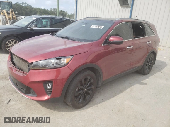 2020 Kia Sorento EX V6 with VIN 5XYPH4A56LG710818, listed as a Copart auction lot 78299194 with 0 mi miles and Non Repairable. Bid and sale history available at carsss.com. Image 1.
