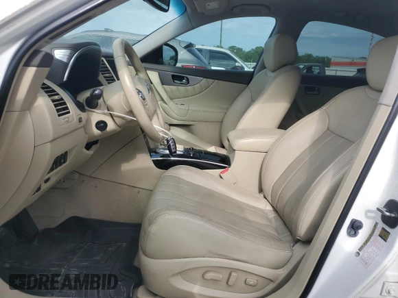 2016 Infiniti QX70 with VIN JN8CS1MU5GM130261, listed as a Copart auction lot 55860435 with Not provided miles and Clean title. Bid and sale history available at DreamBid. Image 7.