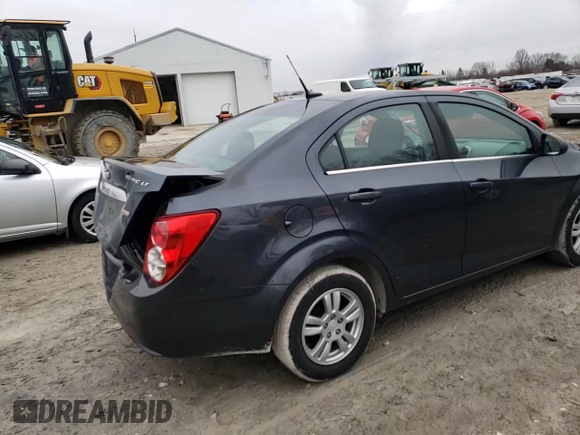 2013 Chevrolet Sonic LT with VIN 1G1JC5SB9D4193568, listed as a Copart auction lot 48080025 with 97,370 mi miles and Salvage Title. Bid and sale history available at DreamBid. Image 10.