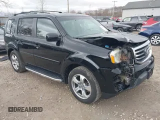2012 Honda Pilot EX-L with VIN 5FNYF4H69CB076534, listed as a IAAI auction lot 41853158 with 189,003 mi miles. Bid and sale history available at carsss.com. Image 1.