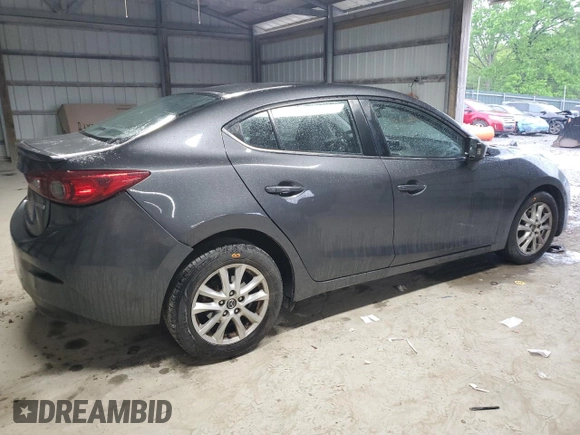 2014 Mazda 3 i Touring with VIN JM1BM1V75E1143911, listed as a Copart auction lot 54443275 with Not Provided miles and Salvage Title. Bid and sale history available at DreamBid. Image 3.