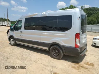 2022 Ford Transit Passenger XL with VIN 1FBAX2C86NKA19696, listed as a Copart auction lot 66083354 with 40,332 mi miles and Salvage Title. Bid and sale history available at carsss.com. Image 2.