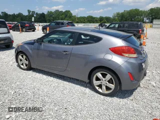 2014 Hyundai Veloster RE:FLEX with VIN KMHTC6AD2EU184412, listed as a Copart auction lot 62874805 with Not provided miles and Salvage title. Bid and sale history available at DreamBid. Image 2.