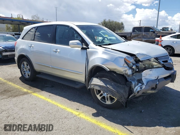 2007 Acura MDX Tech Pkg with VIN 2HNYD283X7H516450, listed as a Copart auction lot 51173505 with 173,435 mi miles and Salvage Title. Bid and sale history available at carsss.com. Image 4.