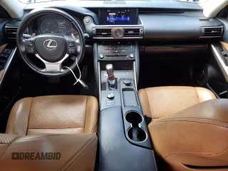 2017 Lexus IS 300 with VIN JTHCM1D27H5017619, listed as a Copart auction lot 55659015 with 90,150 mi miles and Salvage title. Bid and sale history available at DreamBid. Image 8.