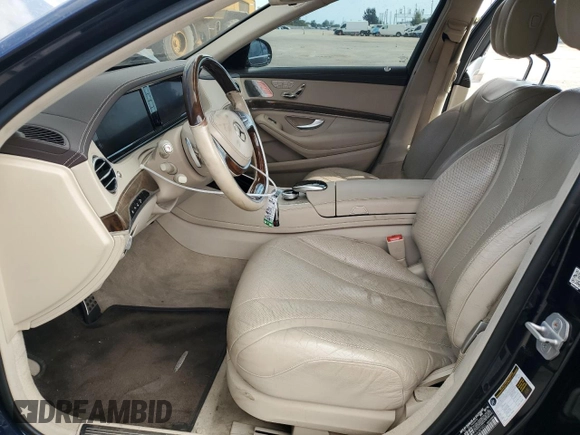 2017 Mercedes-Benz S 550 with VIN WDDUG8CB7HA287003, listed as a Copart auction lot 50341935 with 103,231 mi miles and Salvage Title. Bid and sale history available at carsss.com. Image 7.