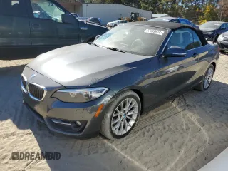 2016 BMW 2 Series 228i xDrive with VIN WBA1L9C55GV324854, listed as a Copart auction lot 77359674 with 101,768 mi miles and Salvage Title. Bid and sale history available at carsss.com. Image 1.