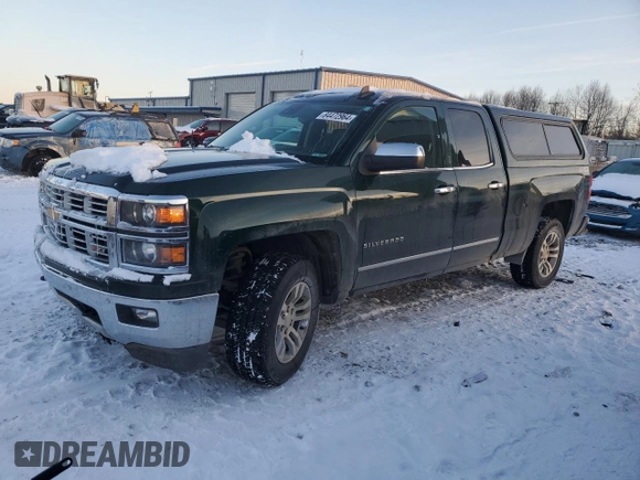 2015 Chevrolet Silverado 1500 LTZ with VIN 1GCVKSEC6FZ394607, listed as a Copart auction lot 84472964 with 213,826 mi miles and Clean Title. Bid and sale history available at carsss.com. Image 1.