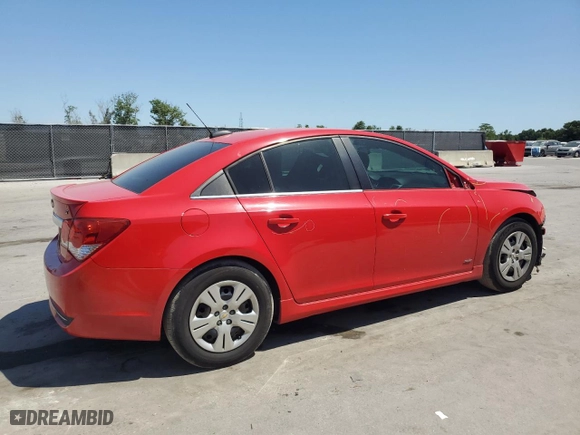 2015 Chevrolet Cruze LT with VIN 1G1PC5SBXF7295439, listed as a Copart auction lot 53304545 with 89,140 mi miles and Salvage Title. Bid and sale history available at carsss.com. Image 3.